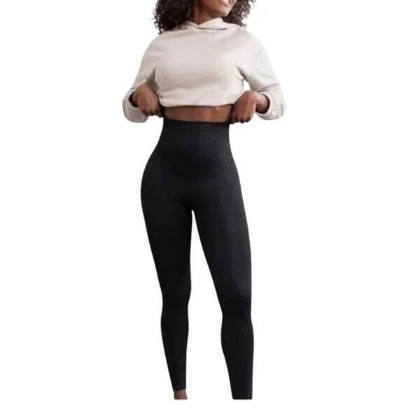 SHAPERMINT EMPETUA NIP $58 High-Waisted Shaping Legging Black Size 2XL - Picture 2 of 5
